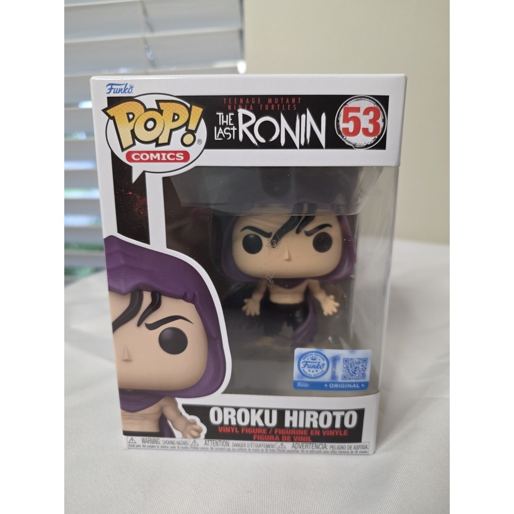 Funko Pop! Comics TMNT The Last Ronin Oroku Hiroto #53 Vinyl Figure NEW‎ Sealed